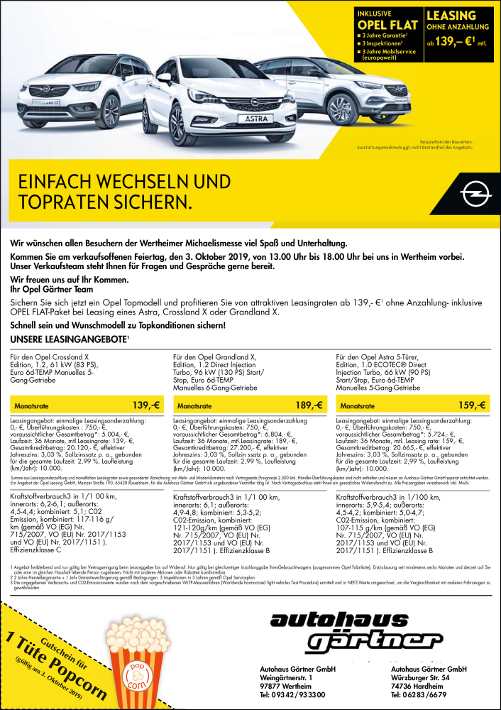 Michaelismesse Wertheim MainEcho