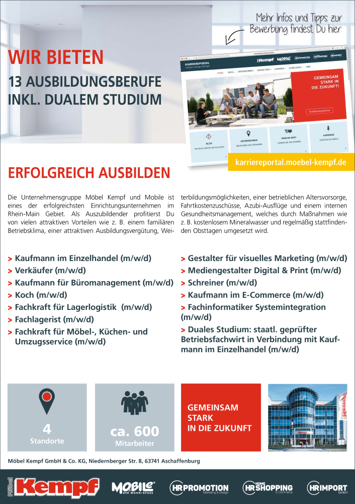 Main-Echo - Schritt in den Beruf